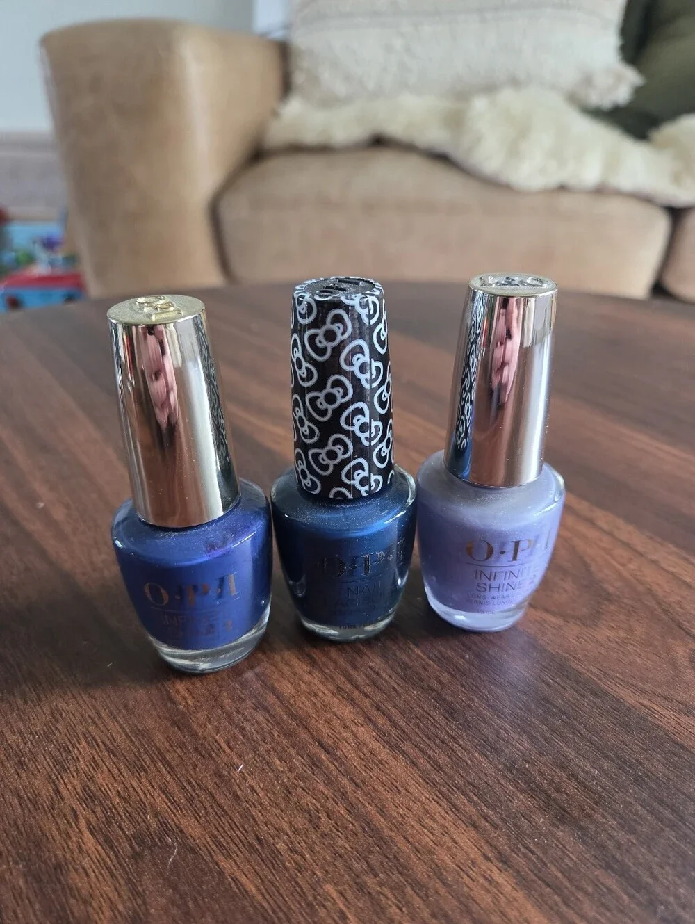 OPI Infinite Shine Lot of 3: Show Us Your Tips!, My Favorite Gal Pal, Get Ryd-of